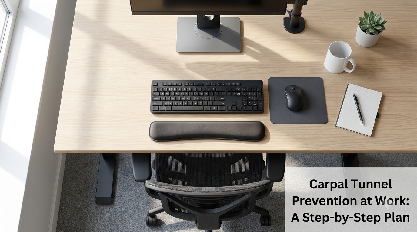 Carpal Tunnel Prevention at Work: A Step-by-Step Plan
