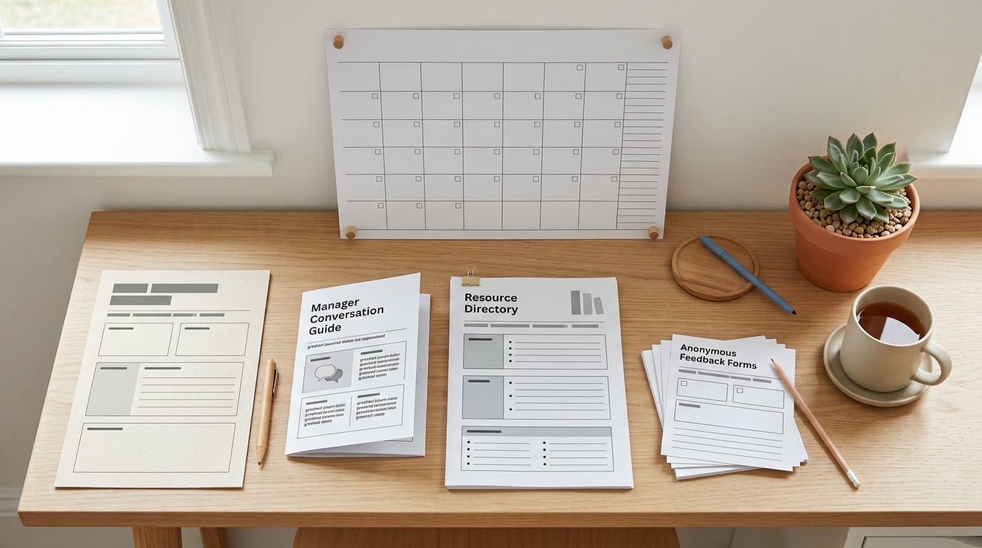 how to support employee mental health at work