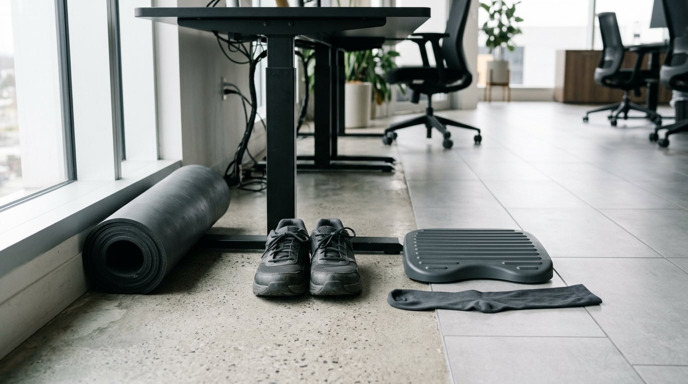 how to reduce foot pain from standing jobs