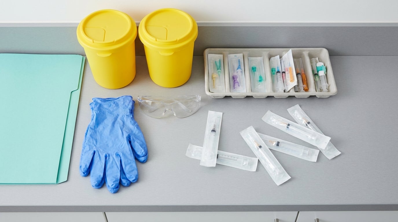 how to prevent needle stick injuries at work
