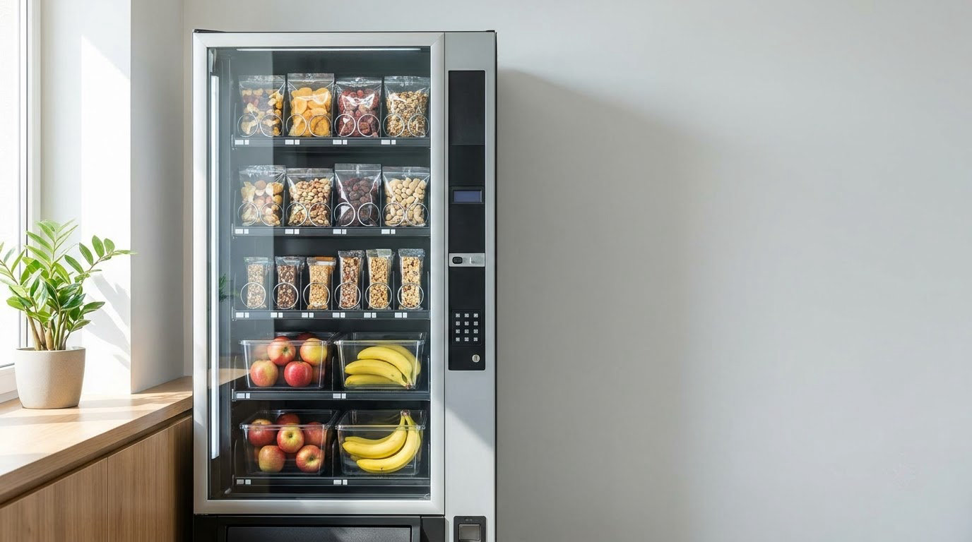 healthy vending machine options for the workplace