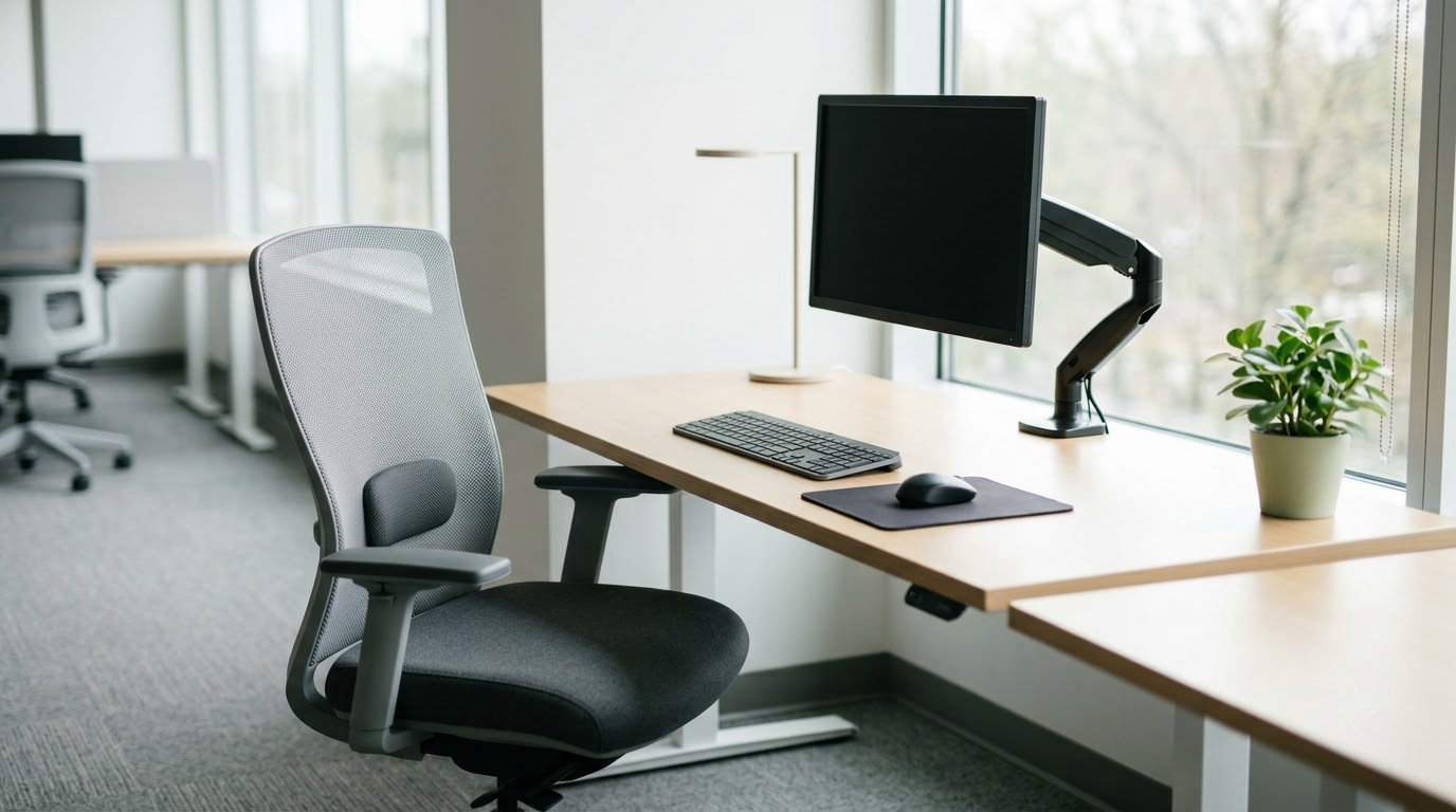 office ergonomics checklist for desk workers