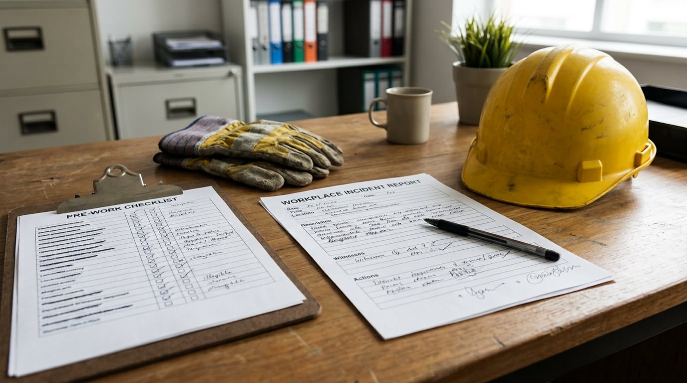 how to fill out an incident report at work