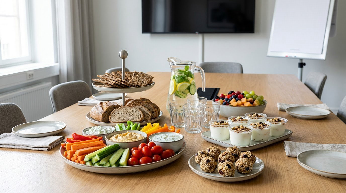 healthy meeting food ideas