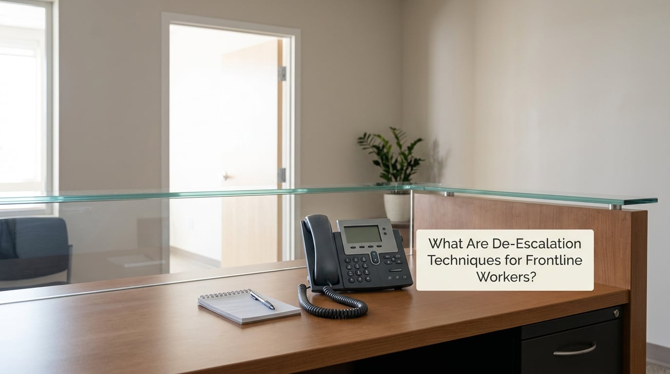 What Are De-Escalation Techniques for Frontline Workers?