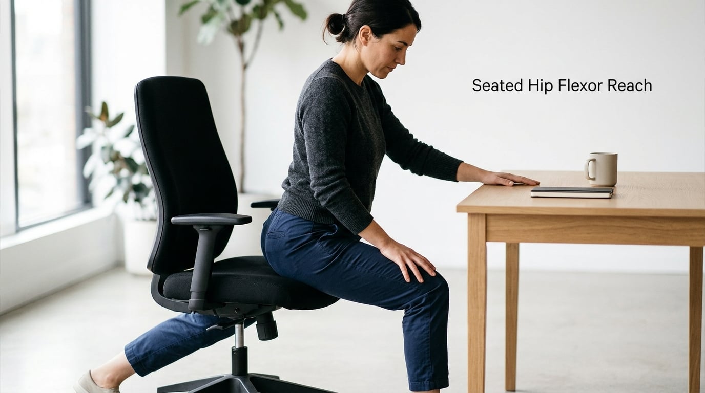 Seated Hip Flexor Reach