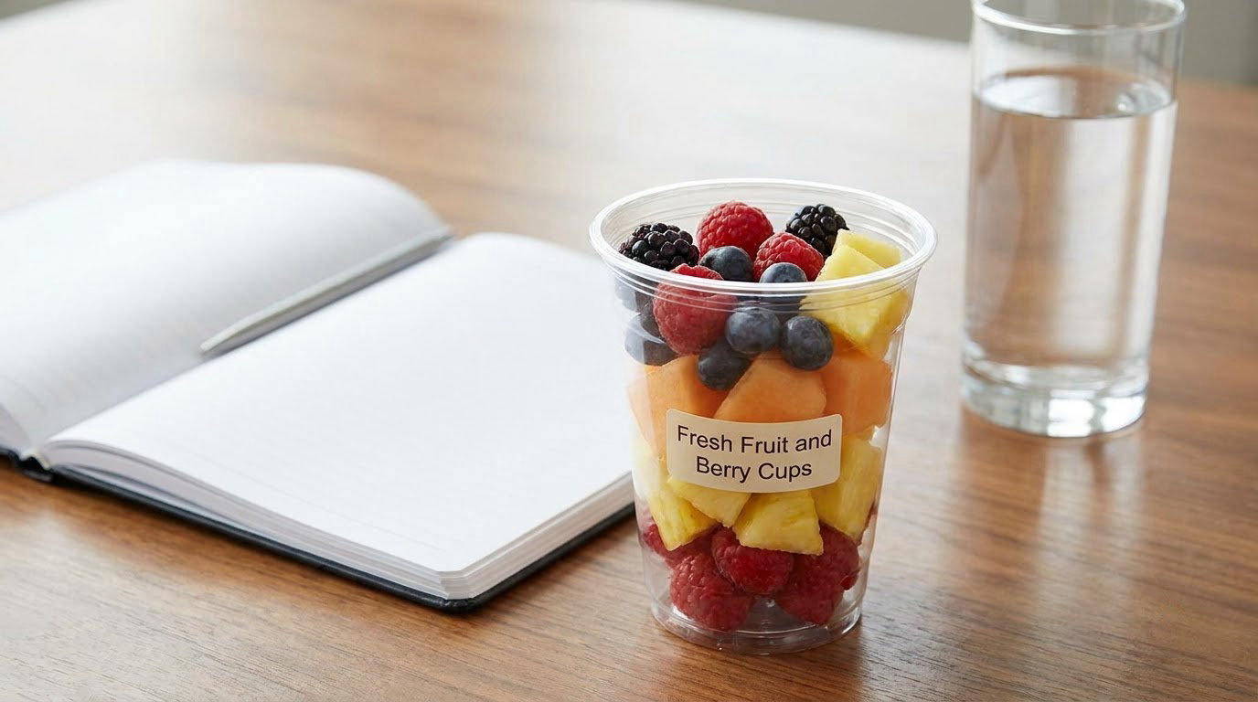 Fresh Fruit and Berry Cups