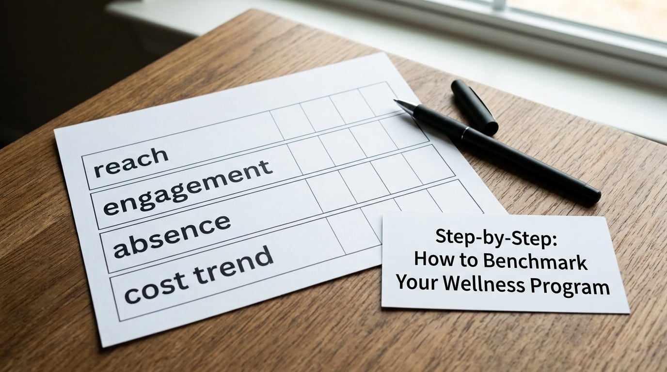 Step-by-Step: How to Benchmark Your Wellness Program