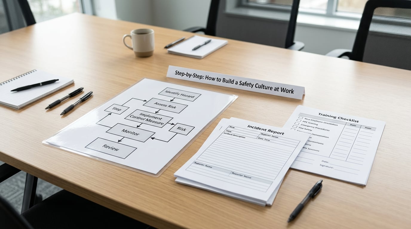 Step-by-Step: How to Build a Safety Culture at Work