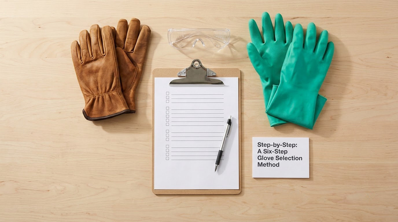 Step-by-Step: A Six-Step Glove Selection Method