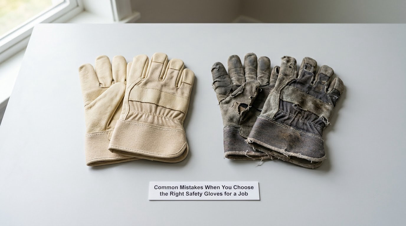Common Mistakes When You Choose the Right Safety Gloves for a Job