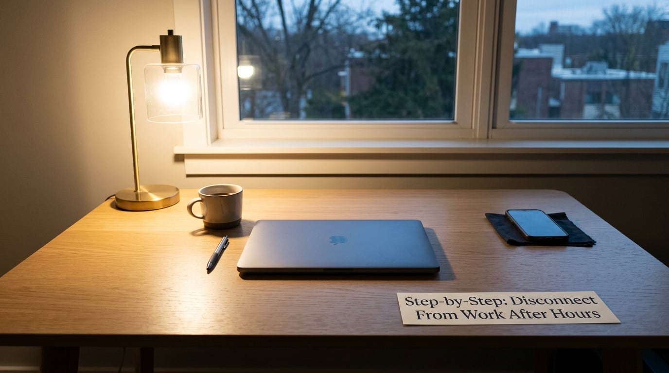 Step-by-Step: Disconnect From Work After Hours