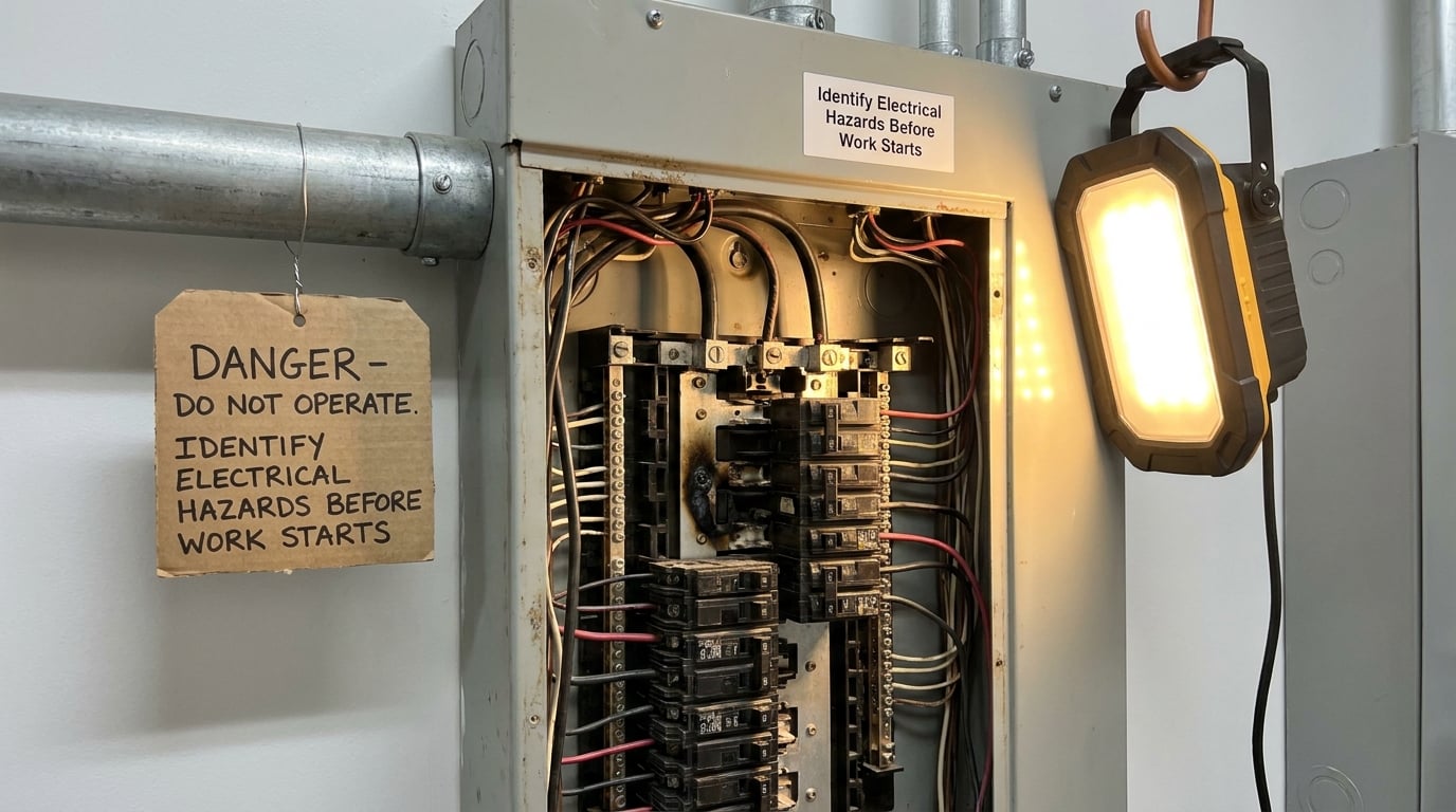 Identify Electrical Hazards Before Work Starts