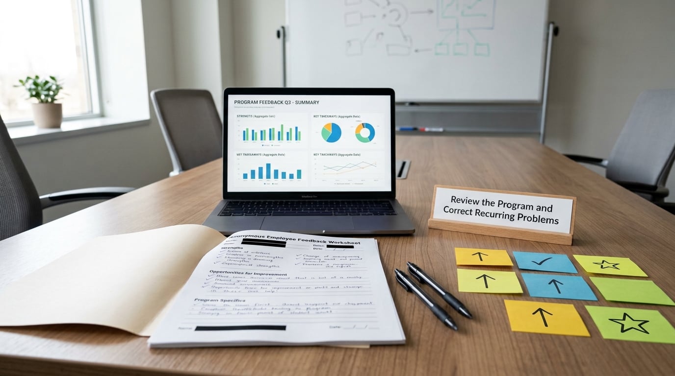 Review the Program and Correct Recurring Problems