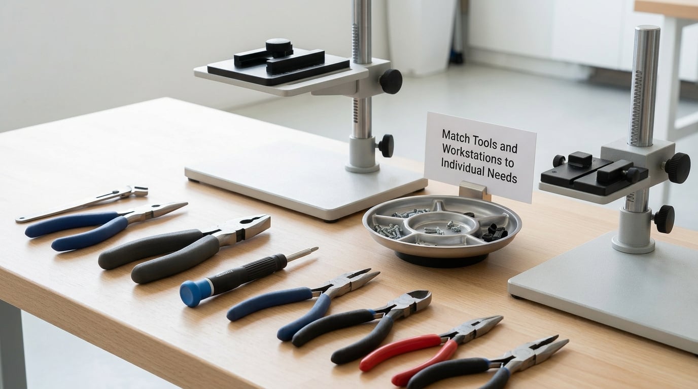 Match Tools and Workstations to Individual Needs