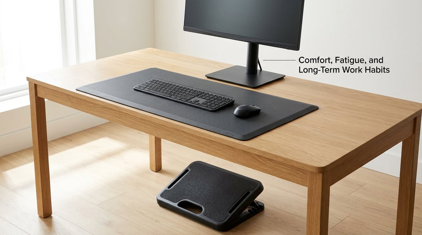 Comfort, Fatigue, and Long-Term Work Habits