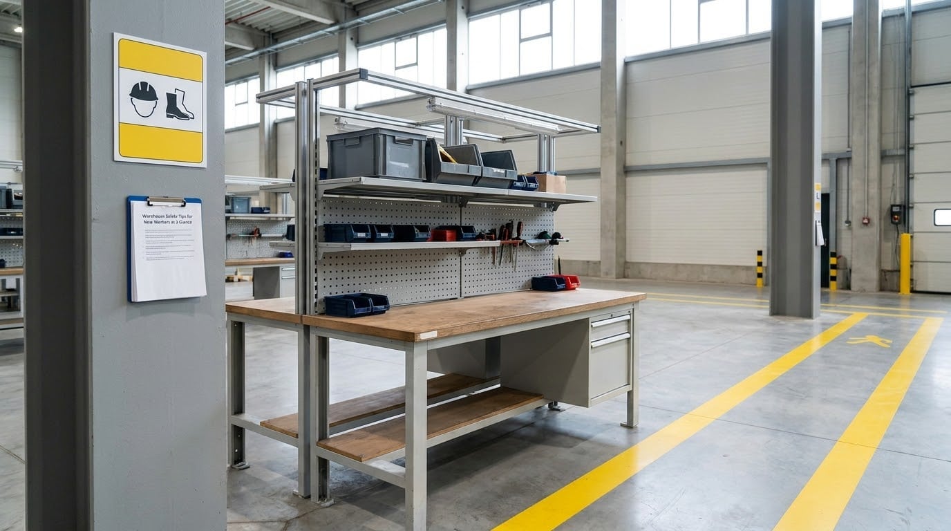 Warehouse Safety Tips for New Workers at a Glance