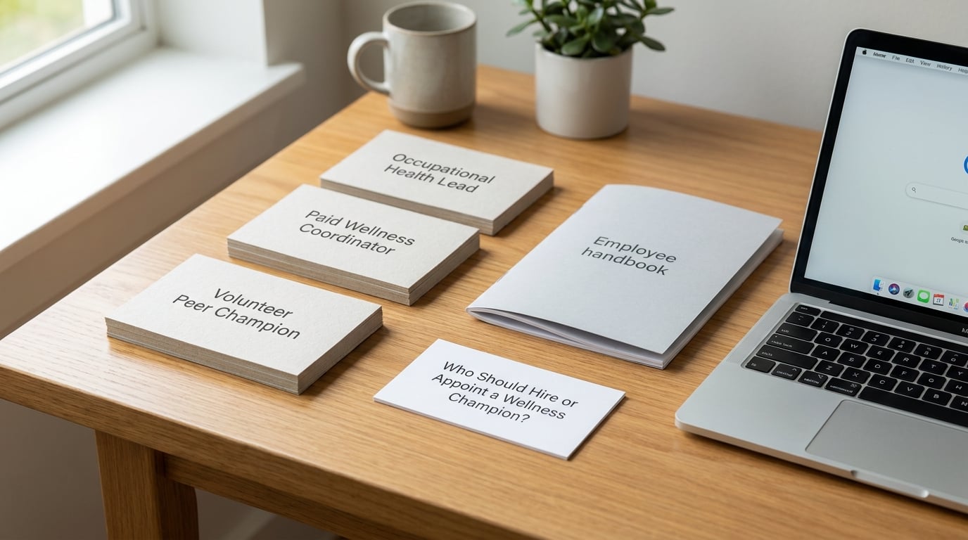 Who Should Hire or Appoint a Wellness Champion?