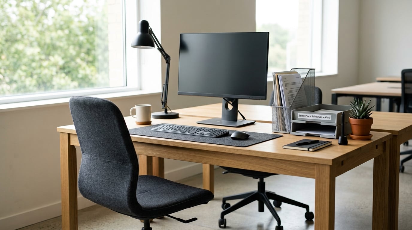 Step 8: Plan a Safe Return to Work