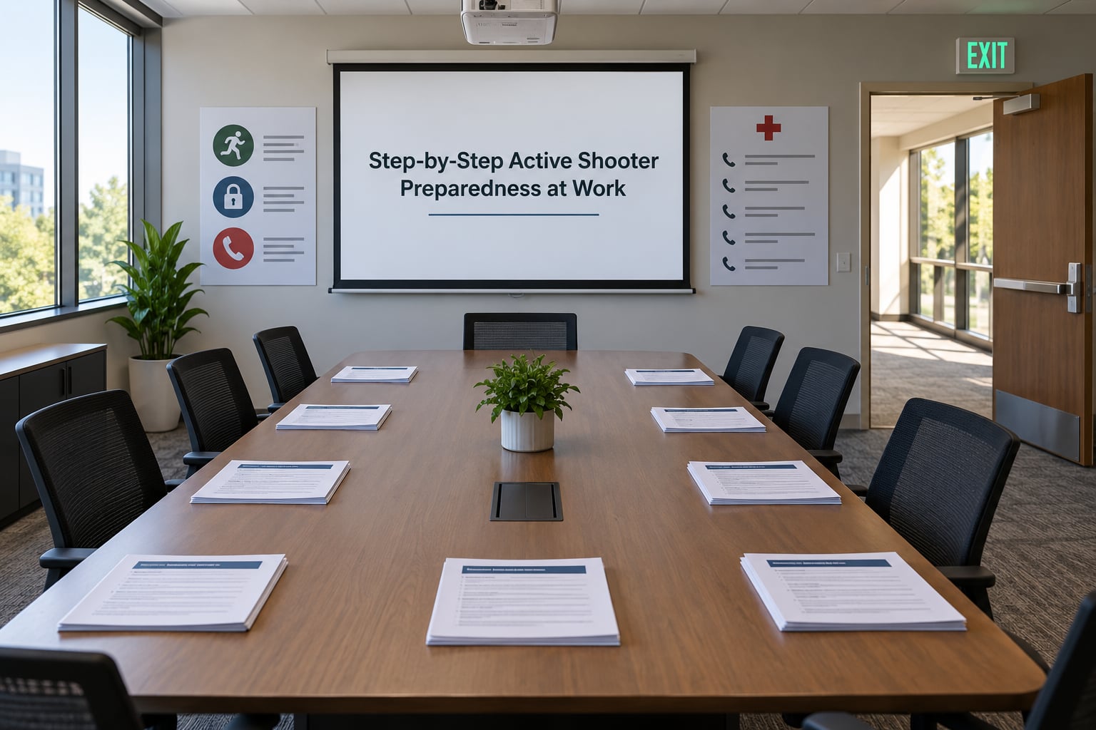 Step-by-Step Active Shooter Preparedness at Work