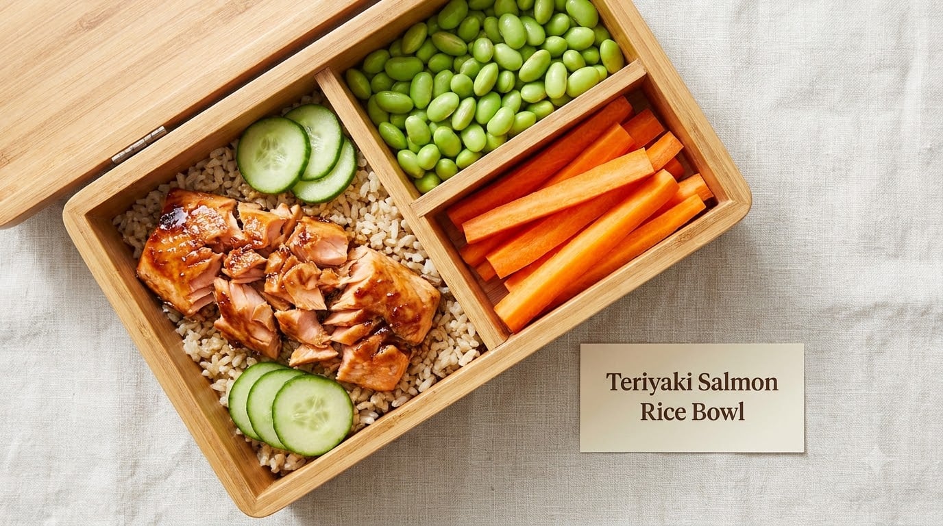 Teriyaki Salmon Rice Bowl