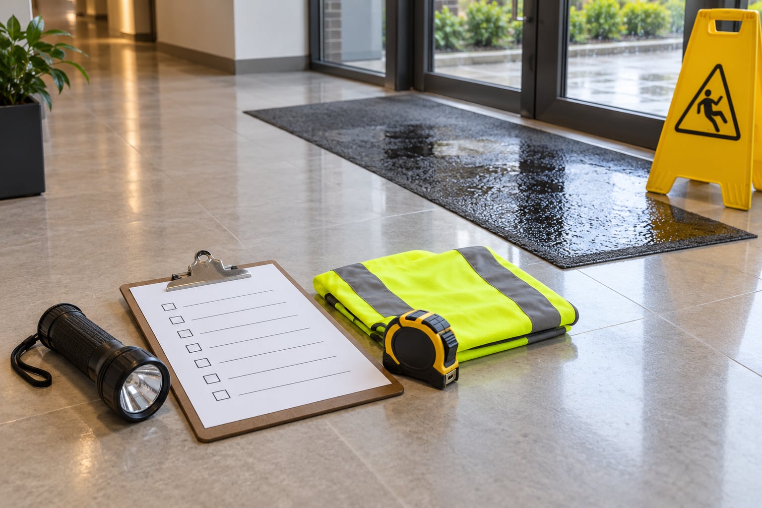 how to prevent slips trips and falls at work