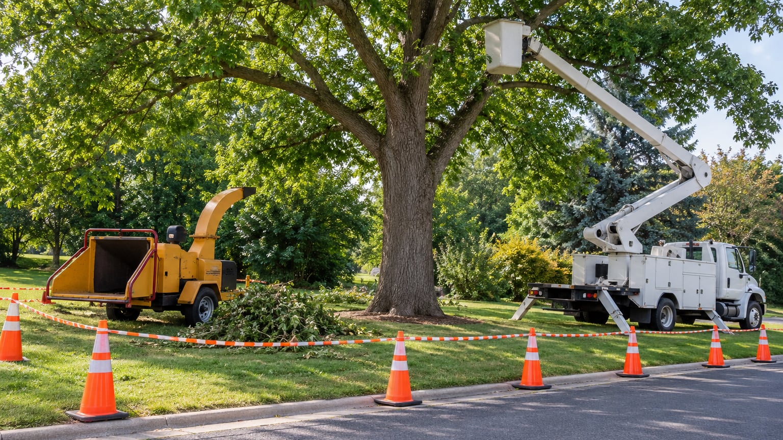 tree trimming safety tips