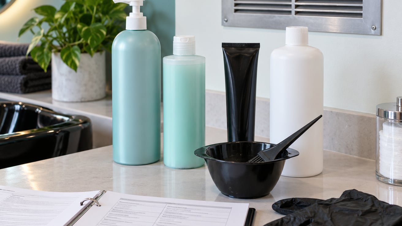 hair salon chemical exposure risks