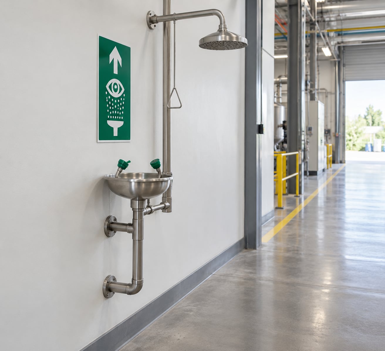 eyewash station requirements