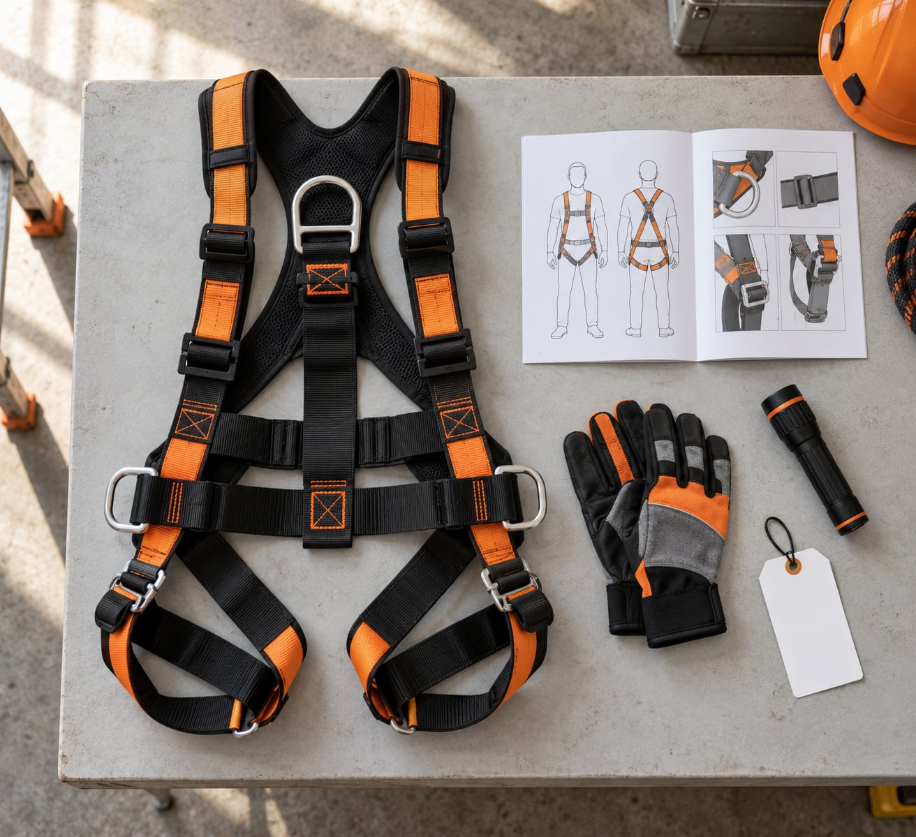 how to inspect a fall protection harness