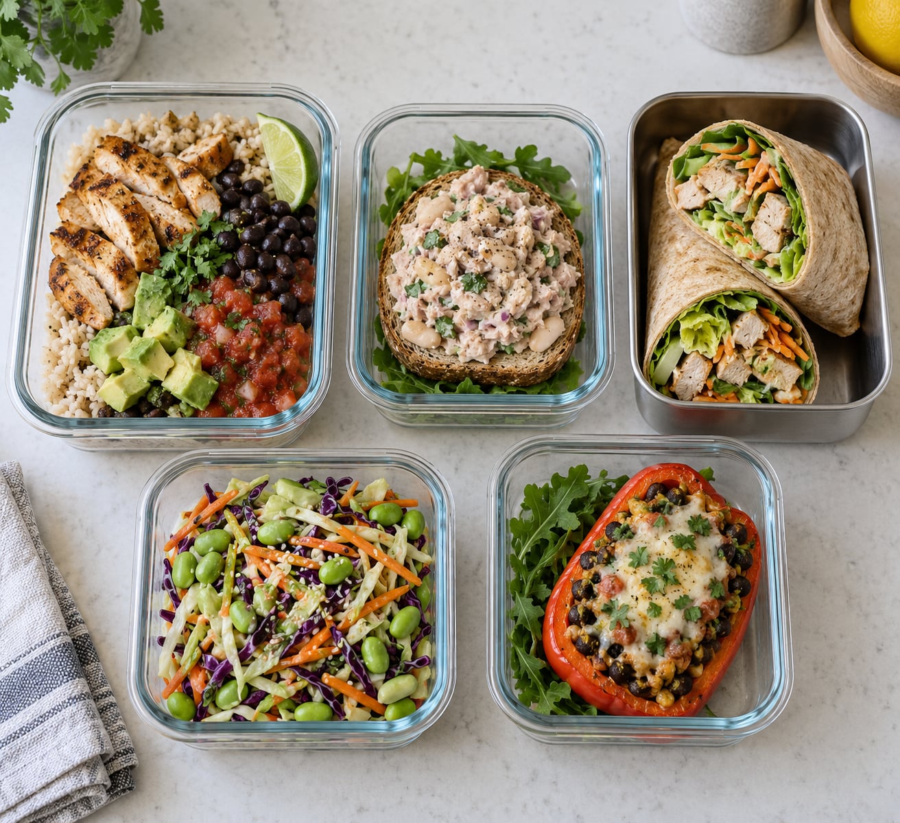 high protein lunch ideas for work