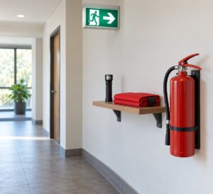 how to use a fire extinguisher with the pass method