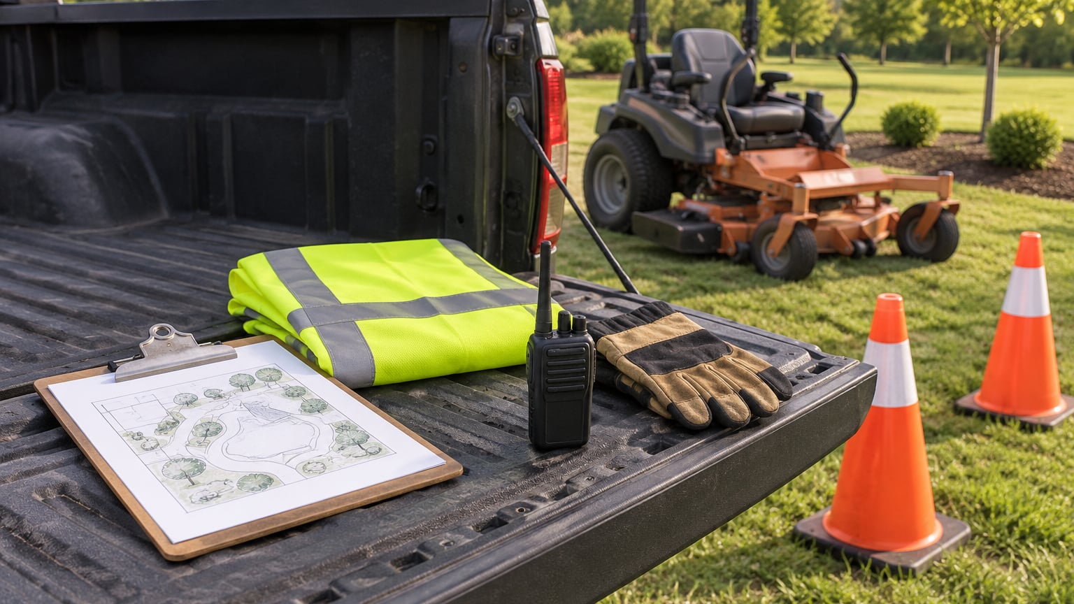landscaping crew safety tips