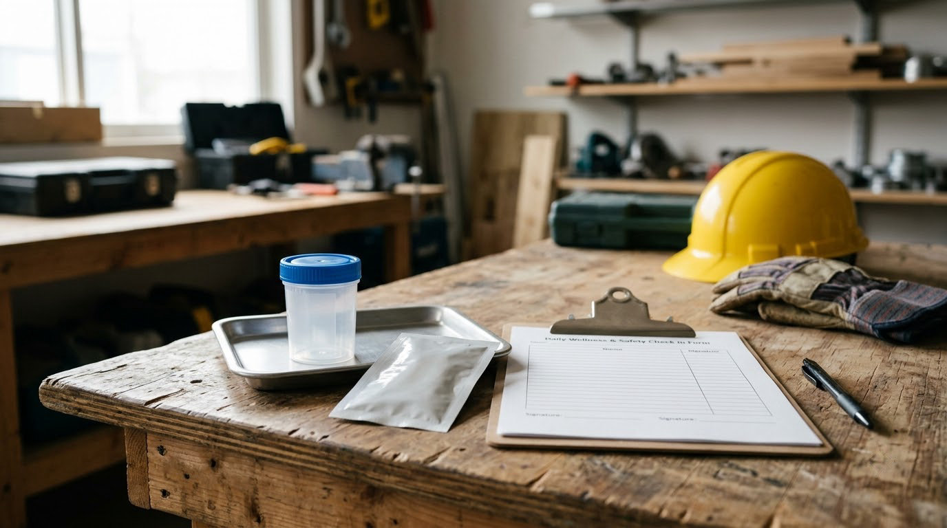 trades worker substance misuse prevention at work