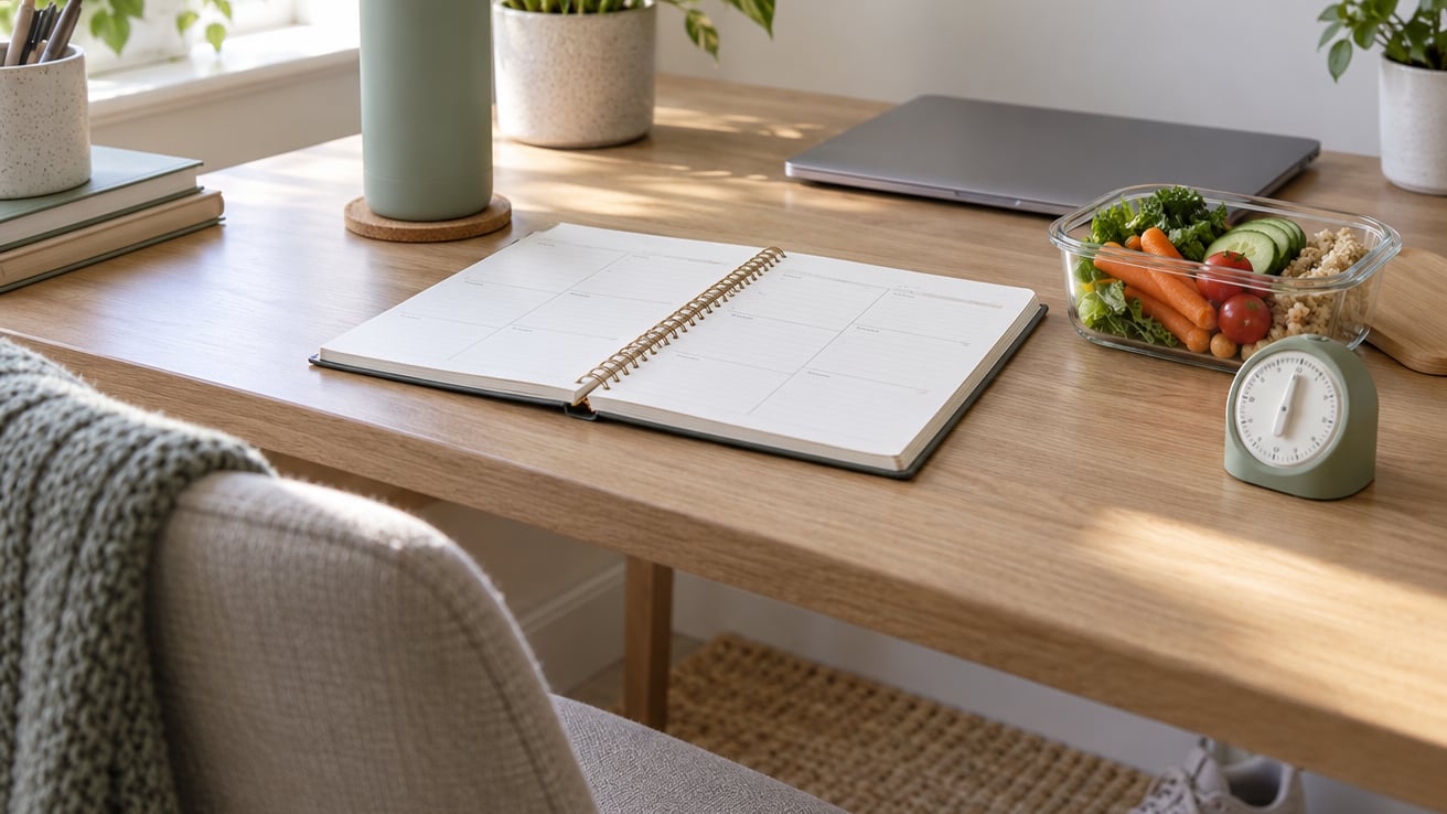 how to lose weight with a desk job