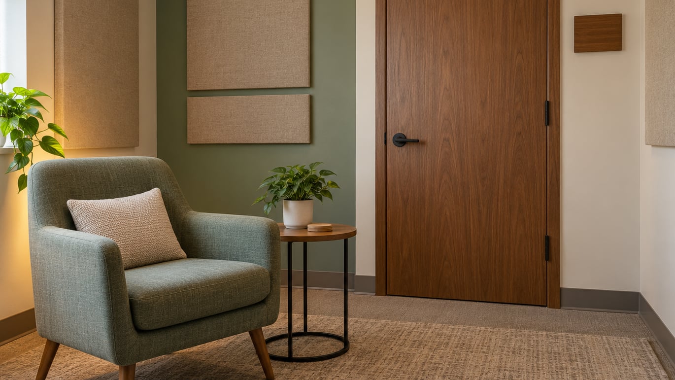 how to create a quiet room at work
