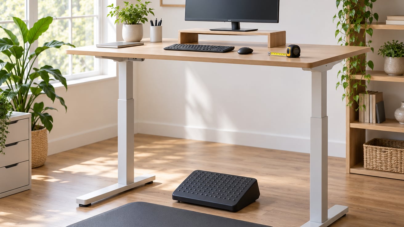 how to use a standing desk correctly