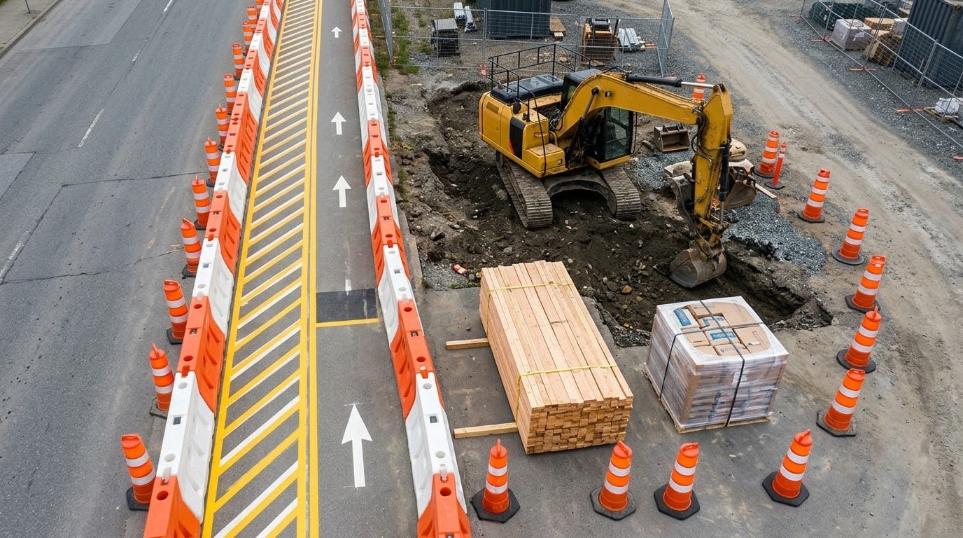 how to prevent struck by accidents in construction