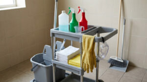 janitorial worker chemical safety