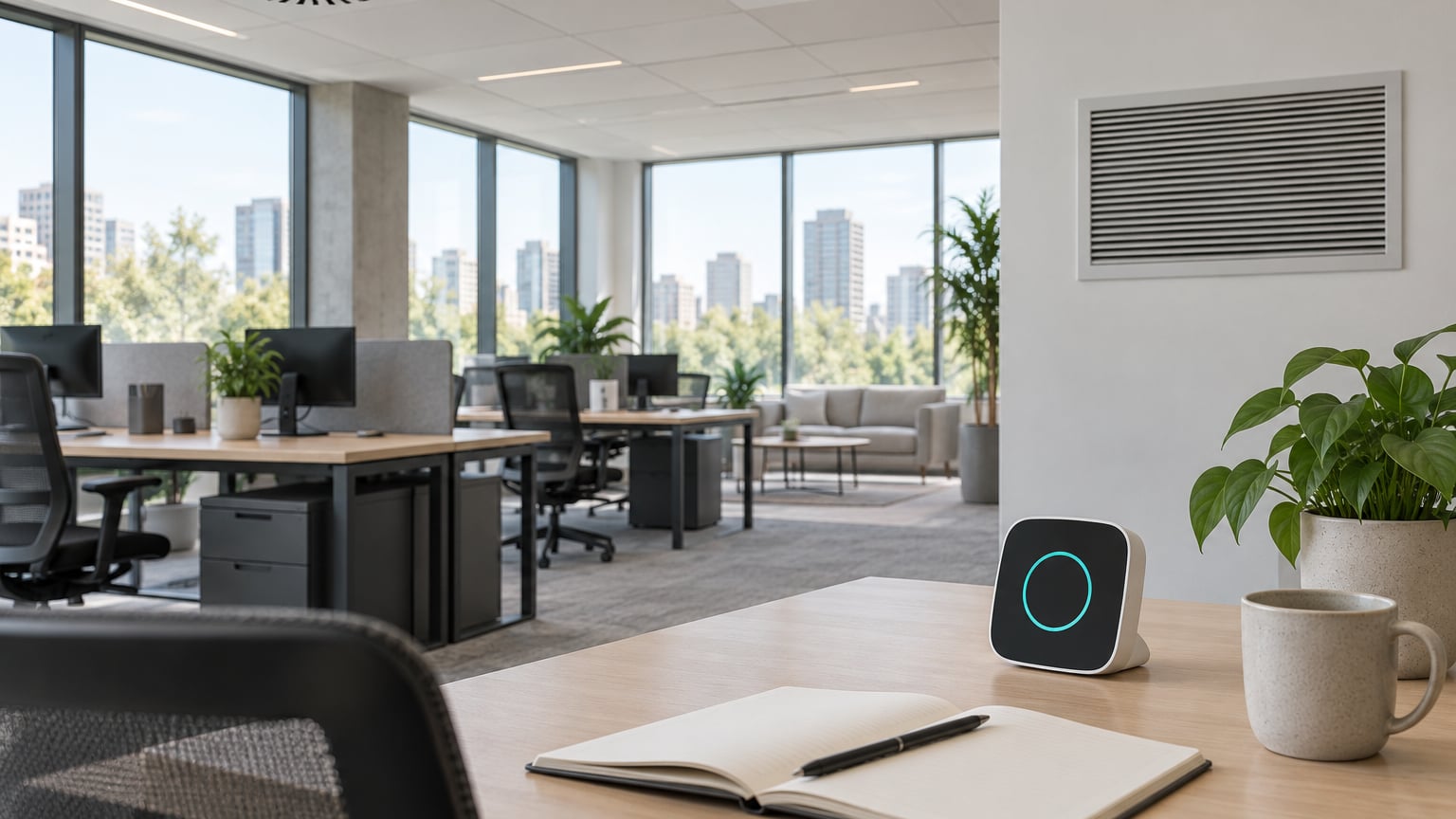how to improve ventilation in an office