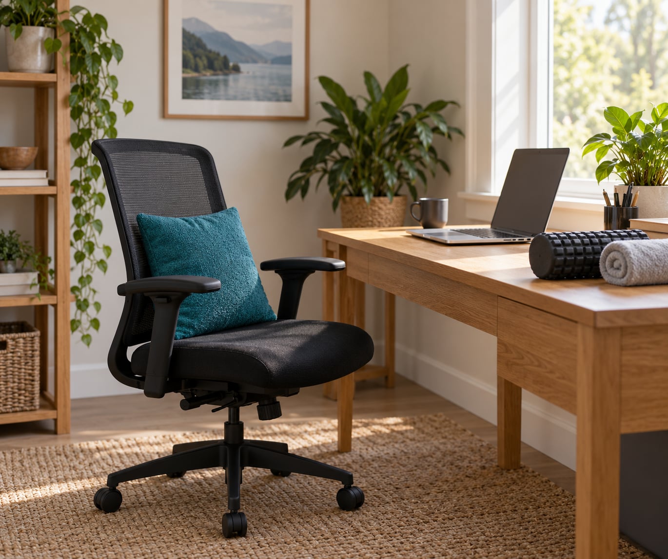 stretches for lower back pain at your desk