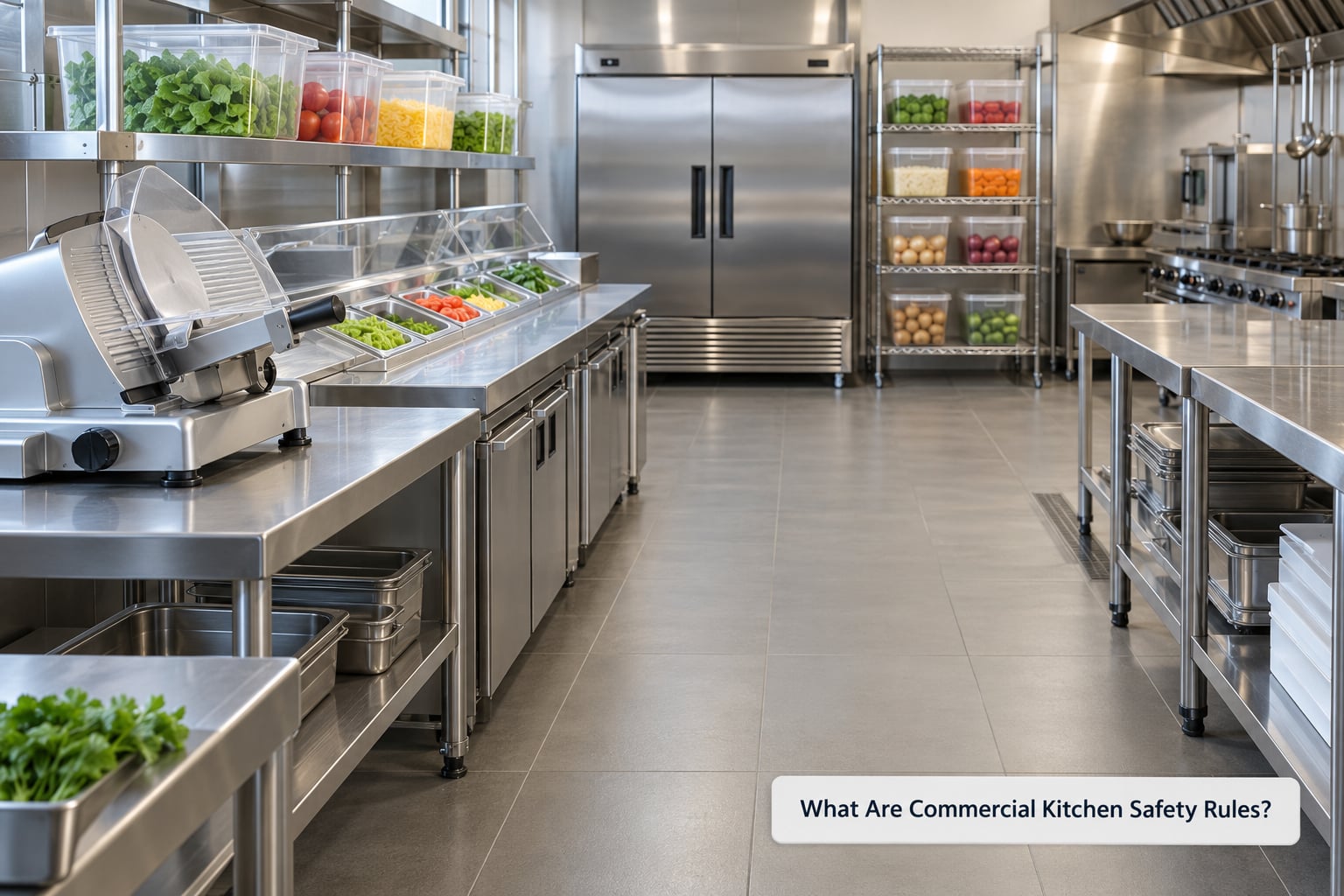 What Are Commercial Kitchen Safety Rules?