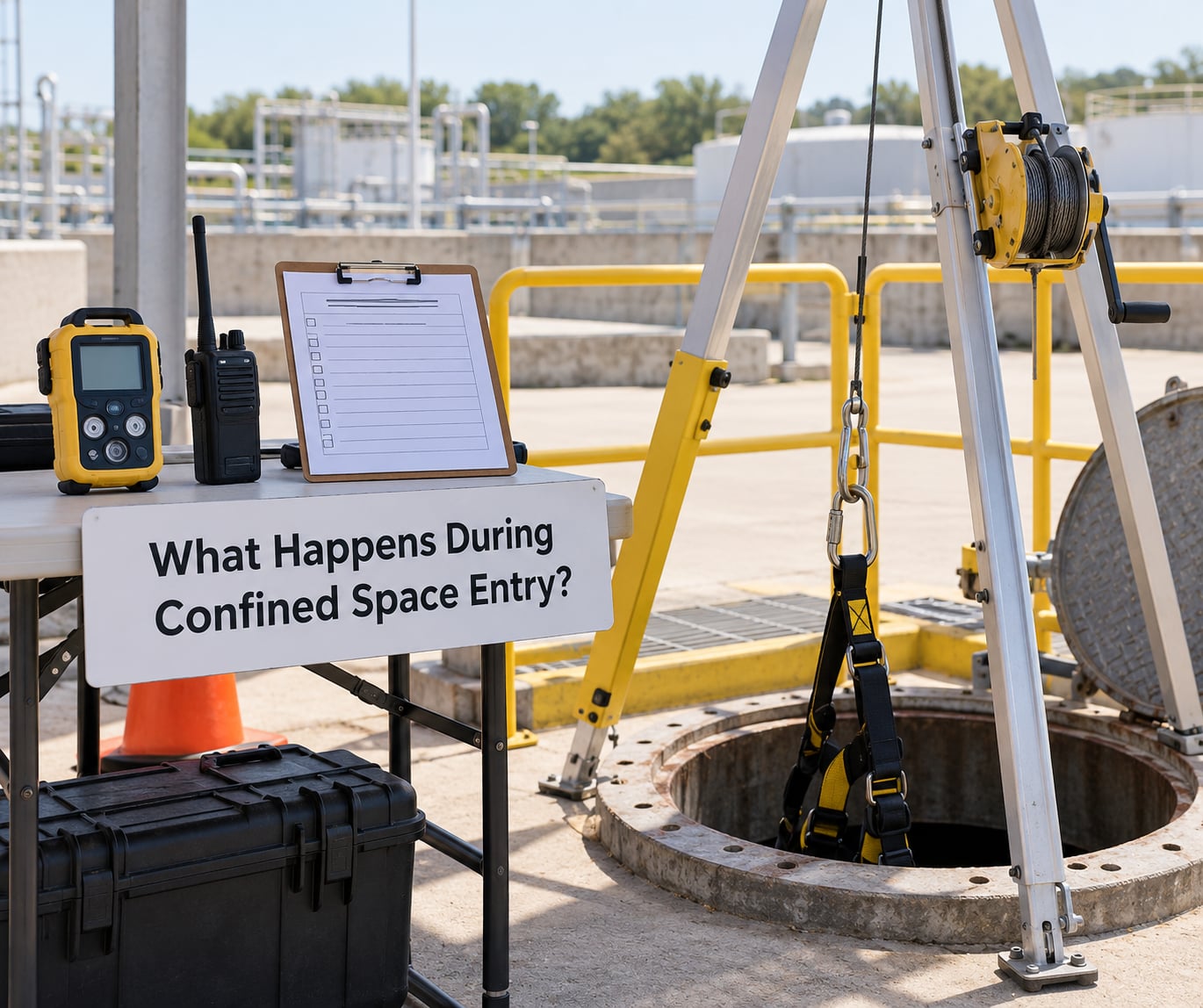 What Happens During Confined Space Entry?
