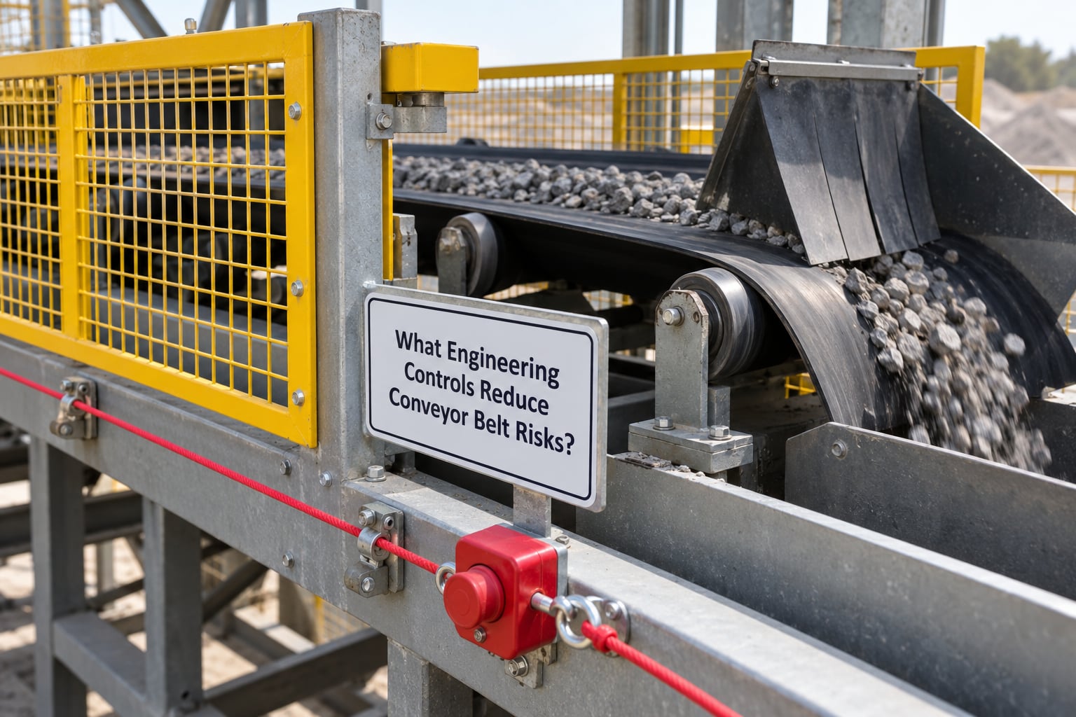 What Engineering Controls Reduce Conveyor Belt Risks?