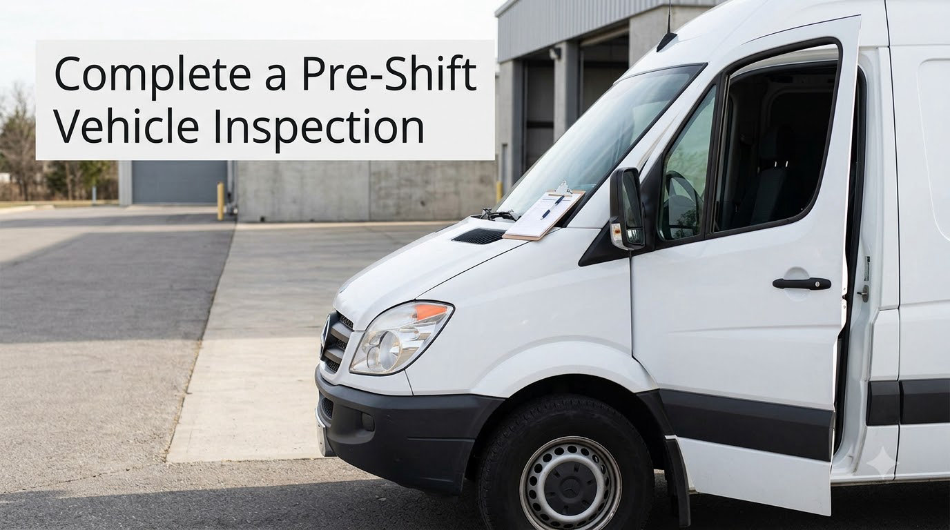 Complete a Pre-Shift Vehicle Inspection