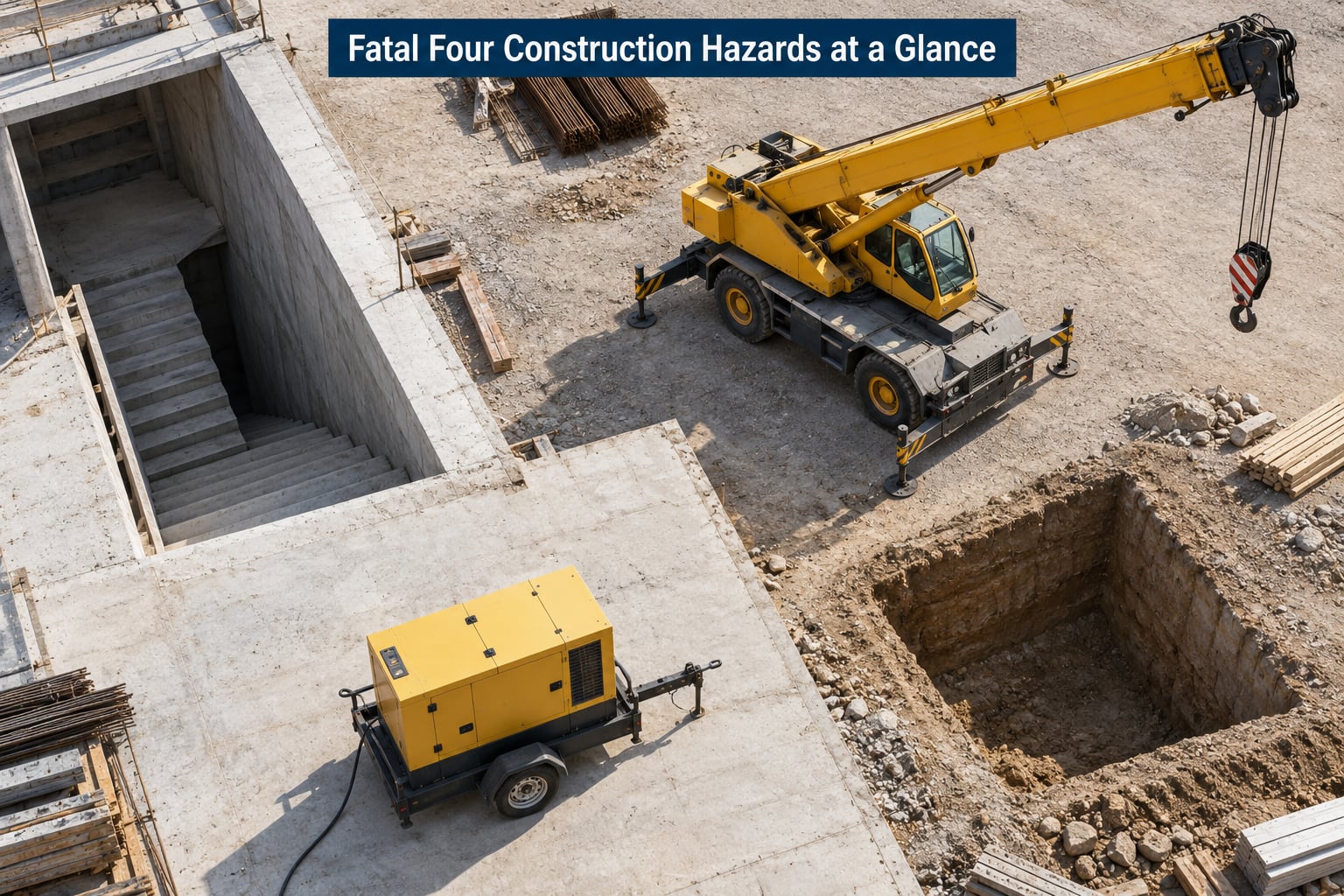 Fatal Four Construction Hazards at a Glance
