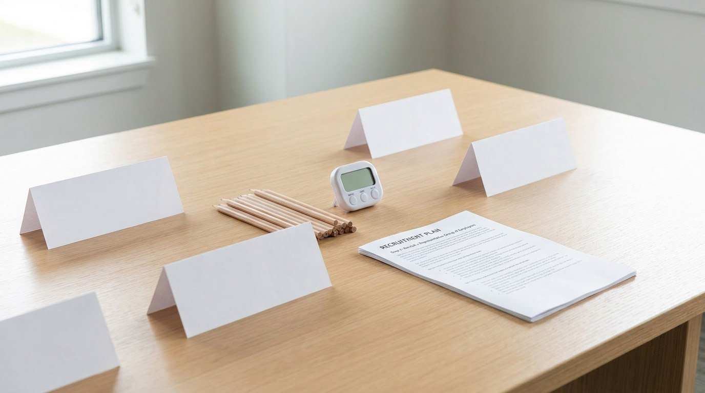 Step 2: Recruit a Representative Group of Employees