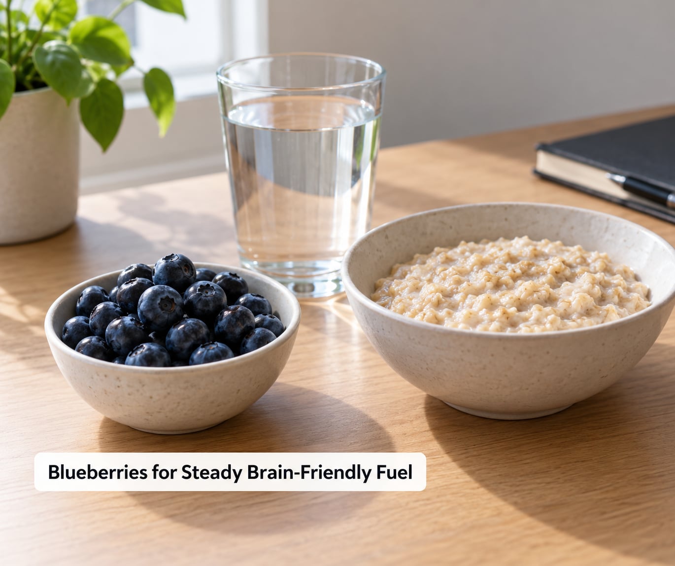 Blueberries for Steady Brain-Friendly Fuel