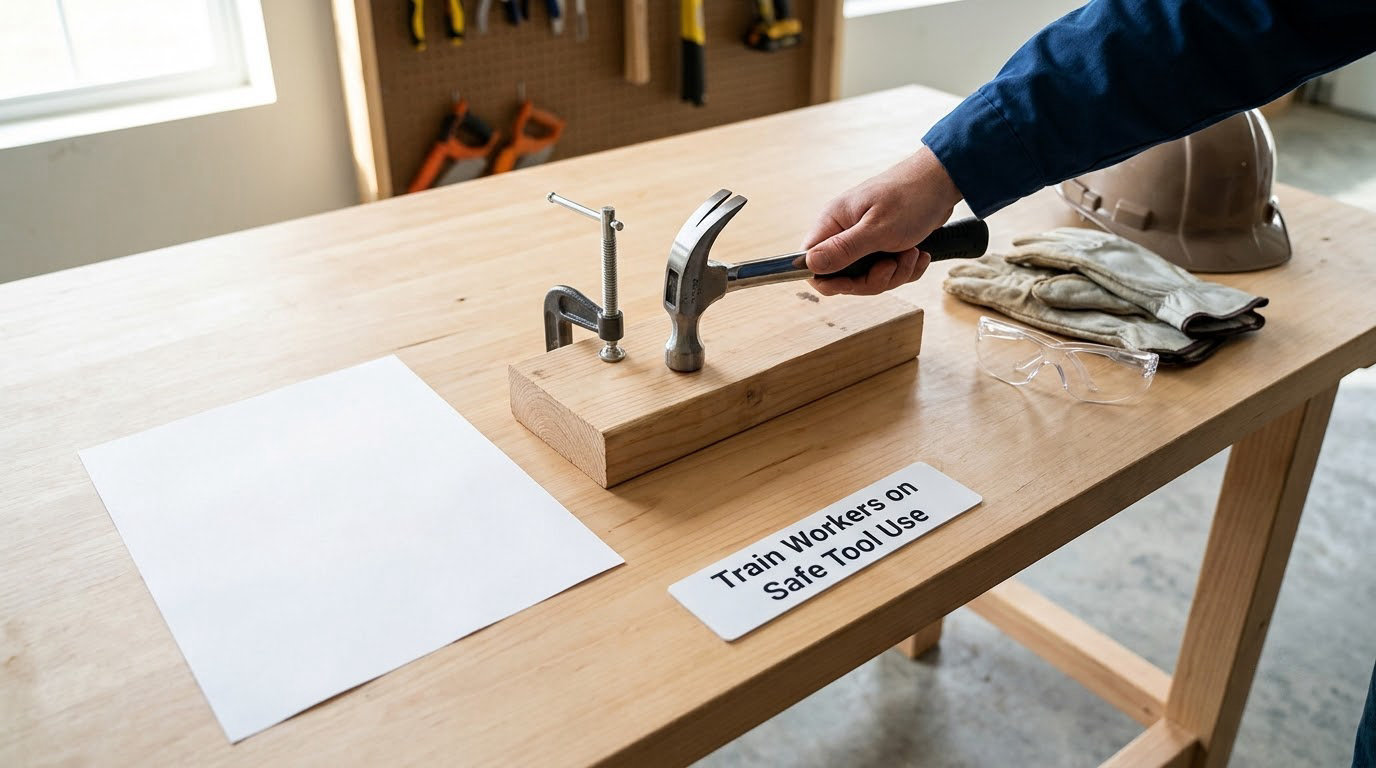 Train Workers on Safe Tool Use