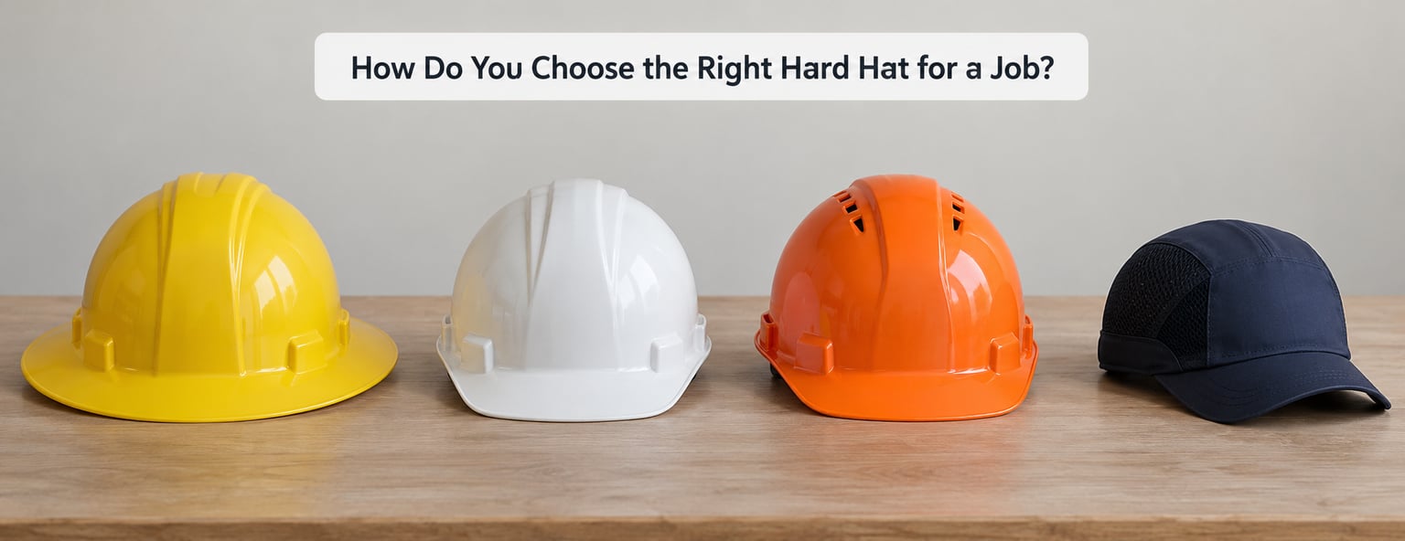 How Do You Choose the Right Hard Hat for a Job?